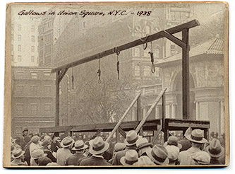 Gallows in Union Square